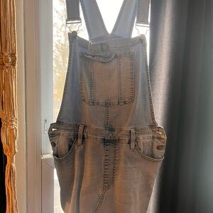 KanCan Blue Denim Overall Dress
